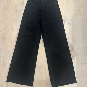 Mango  - Black - Wide Leg Flare Jeans